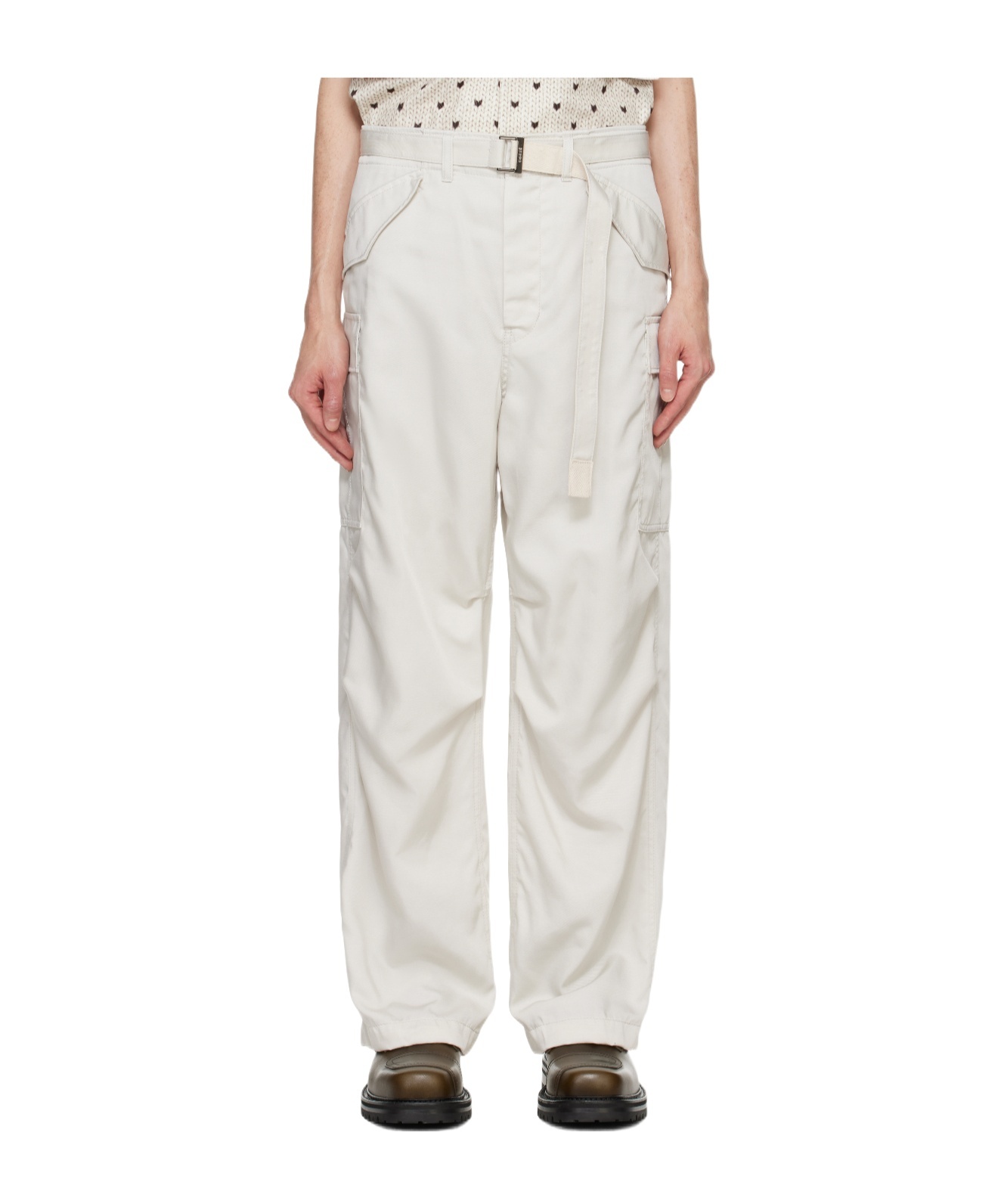 SACAI BELTED OVERALLS