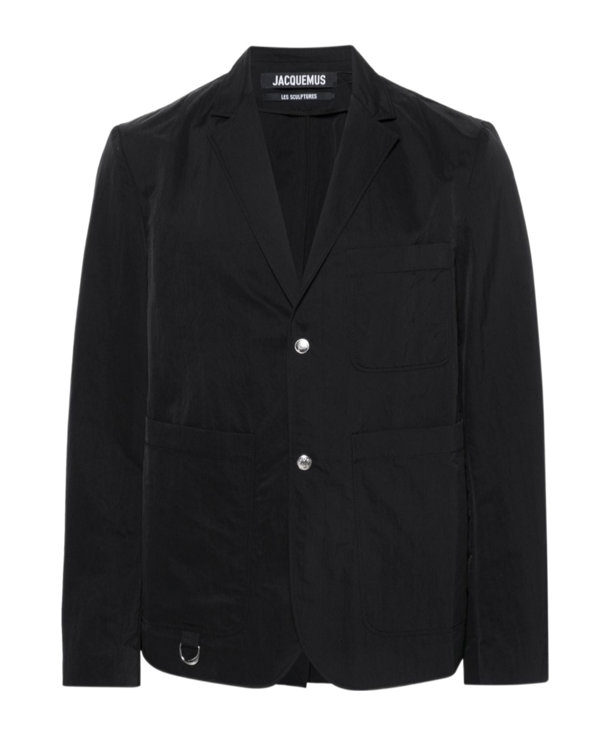 Jacquemus Button-up Blazer In Black