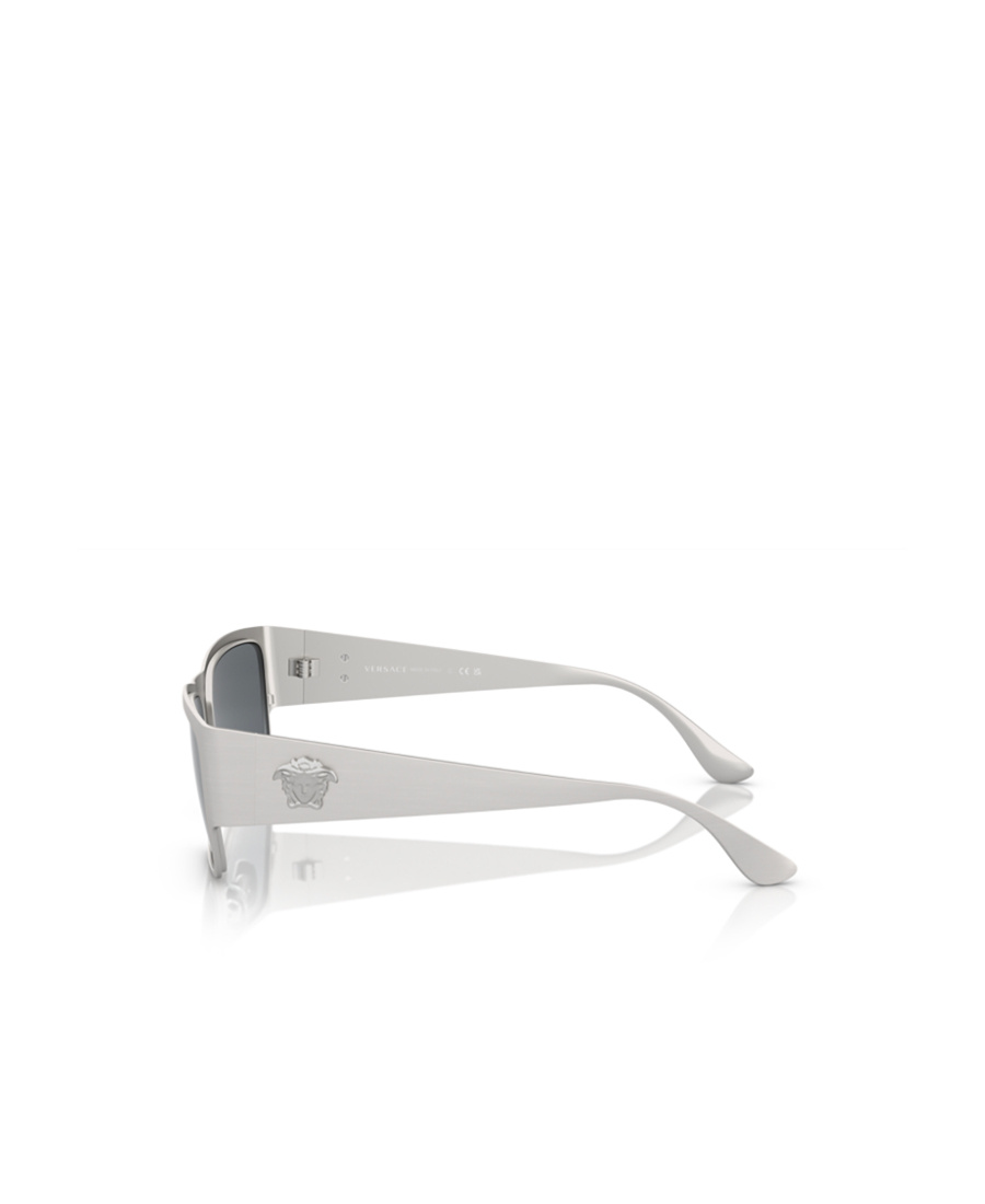 Versace Eyewear Square Frame Sunglasses In Gray