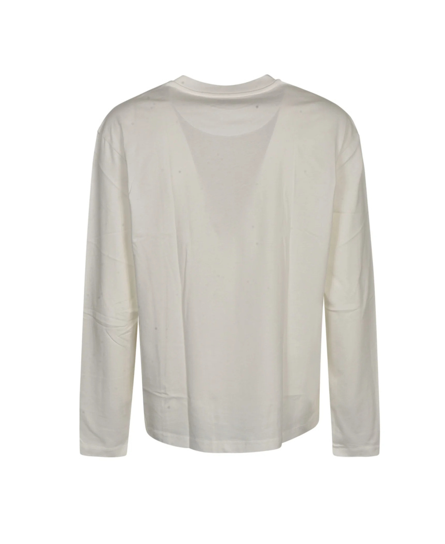 Jil Sander Logo-patch Crew-neck T-shirt In White