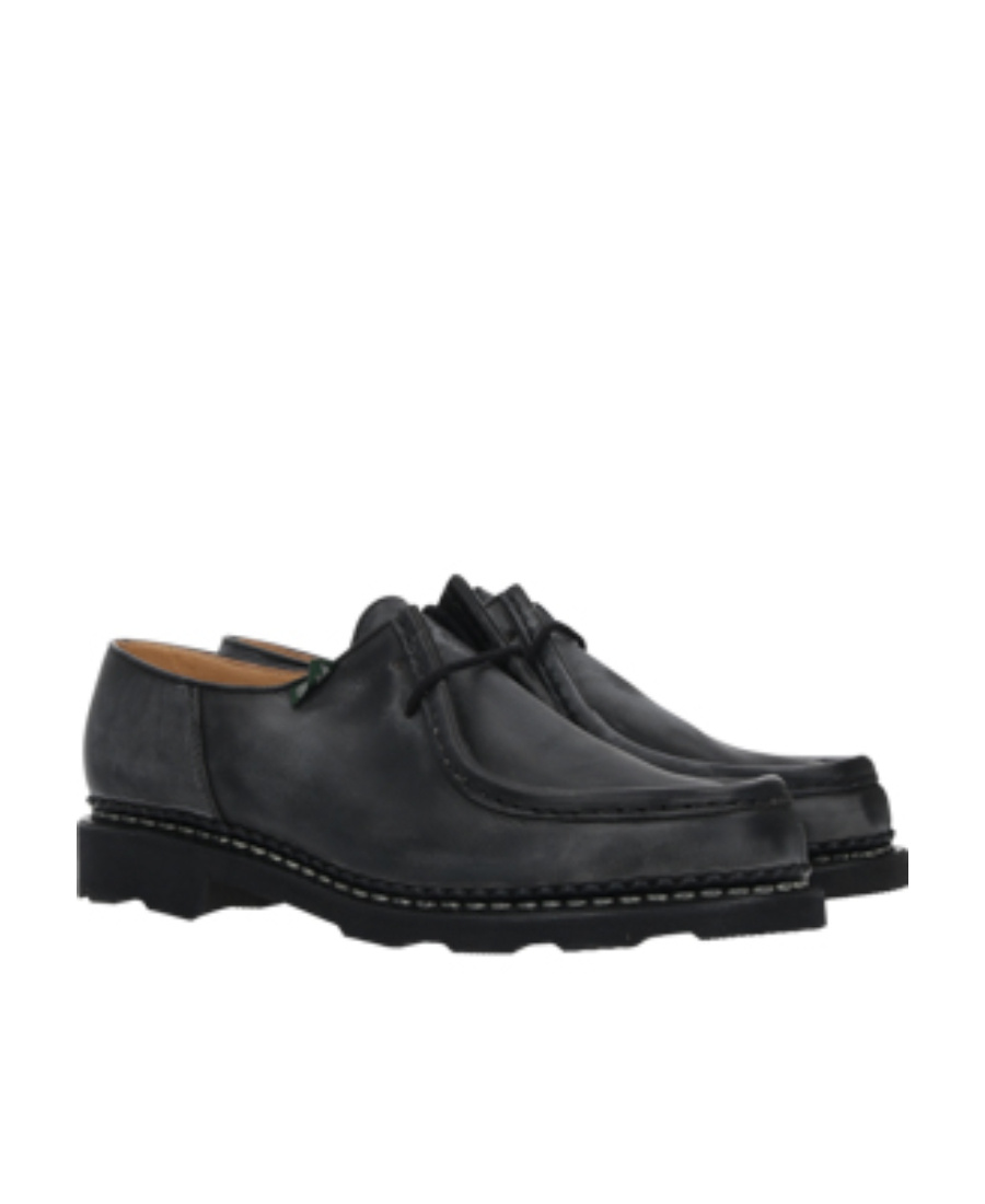 Paraboot Michael Loafers Men Black In Leather In Black