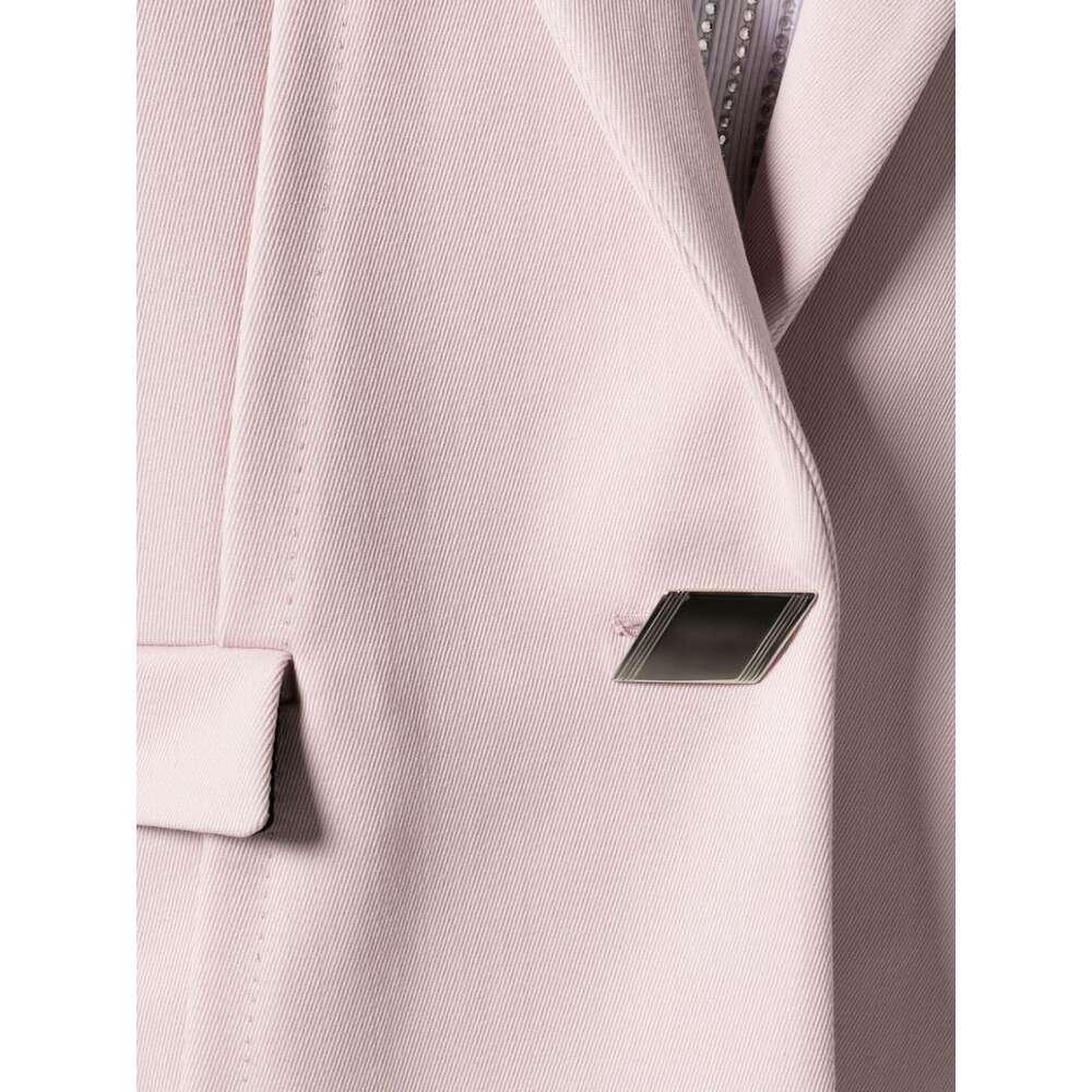 Attico Single-breasted Blazer In Pink