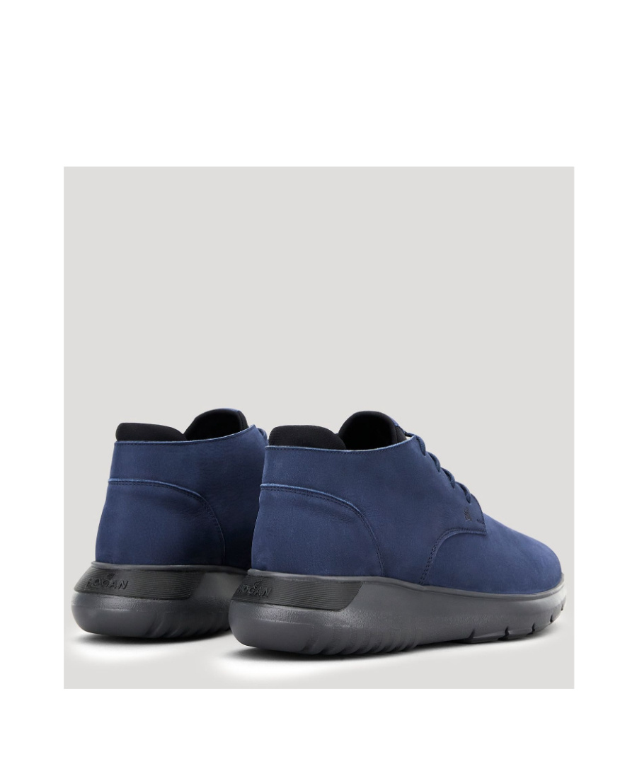 Hogan Interactive³ Desert Boots In Blue