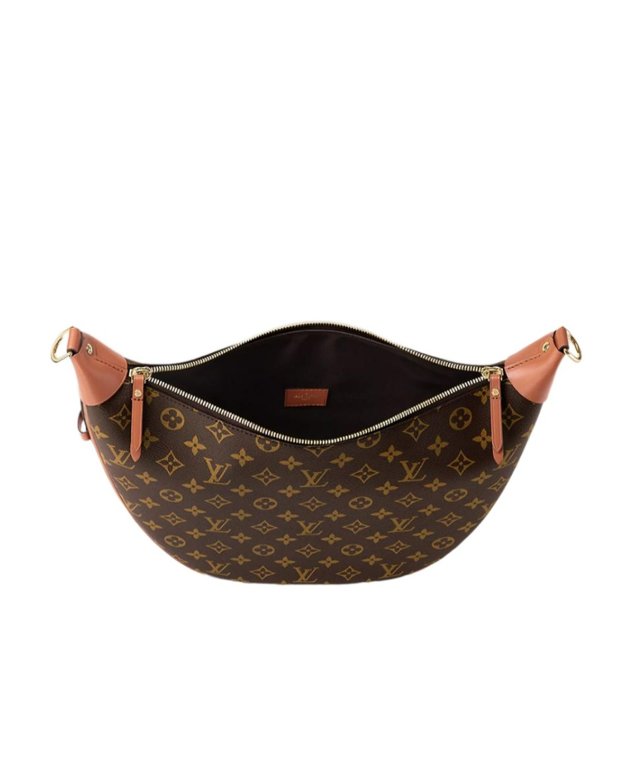 Pre-owned Louis Vuitton Loop Hobo Shoulder Backpack In Brown