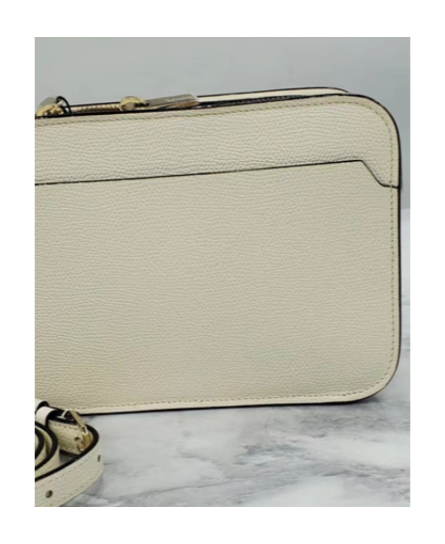 Valextra Logo Shoulder Bag In Nude