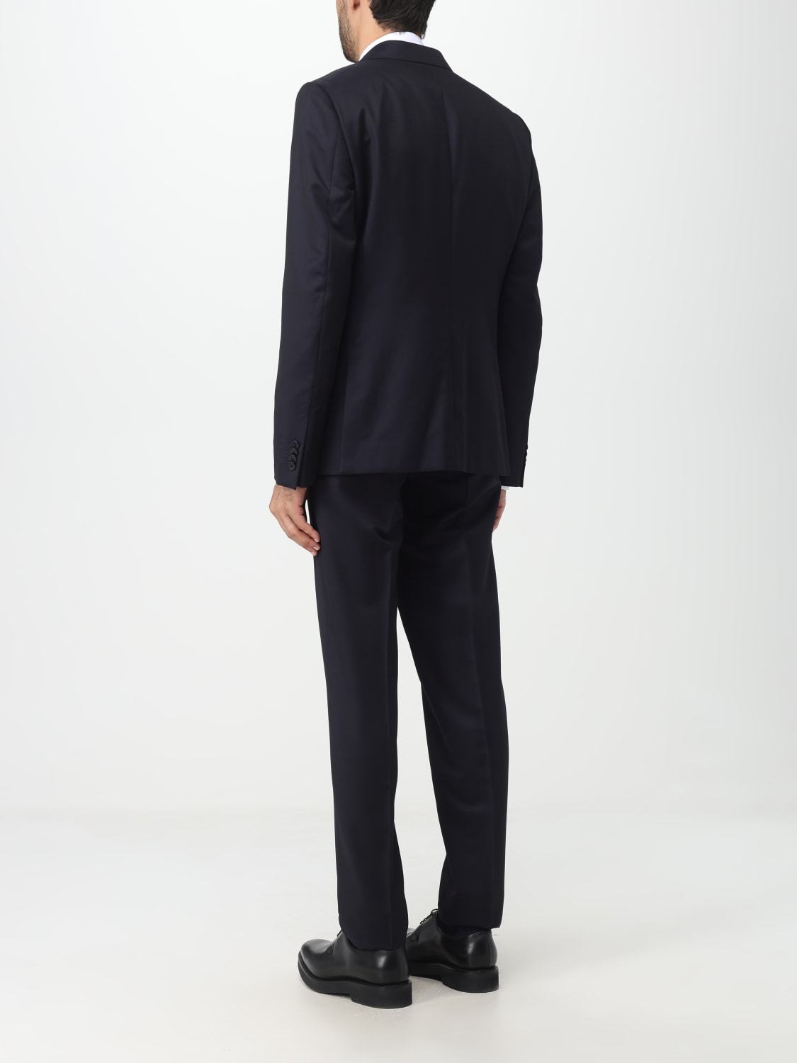Shop Zegna Z  Single-breasted Tailored Suit In Black