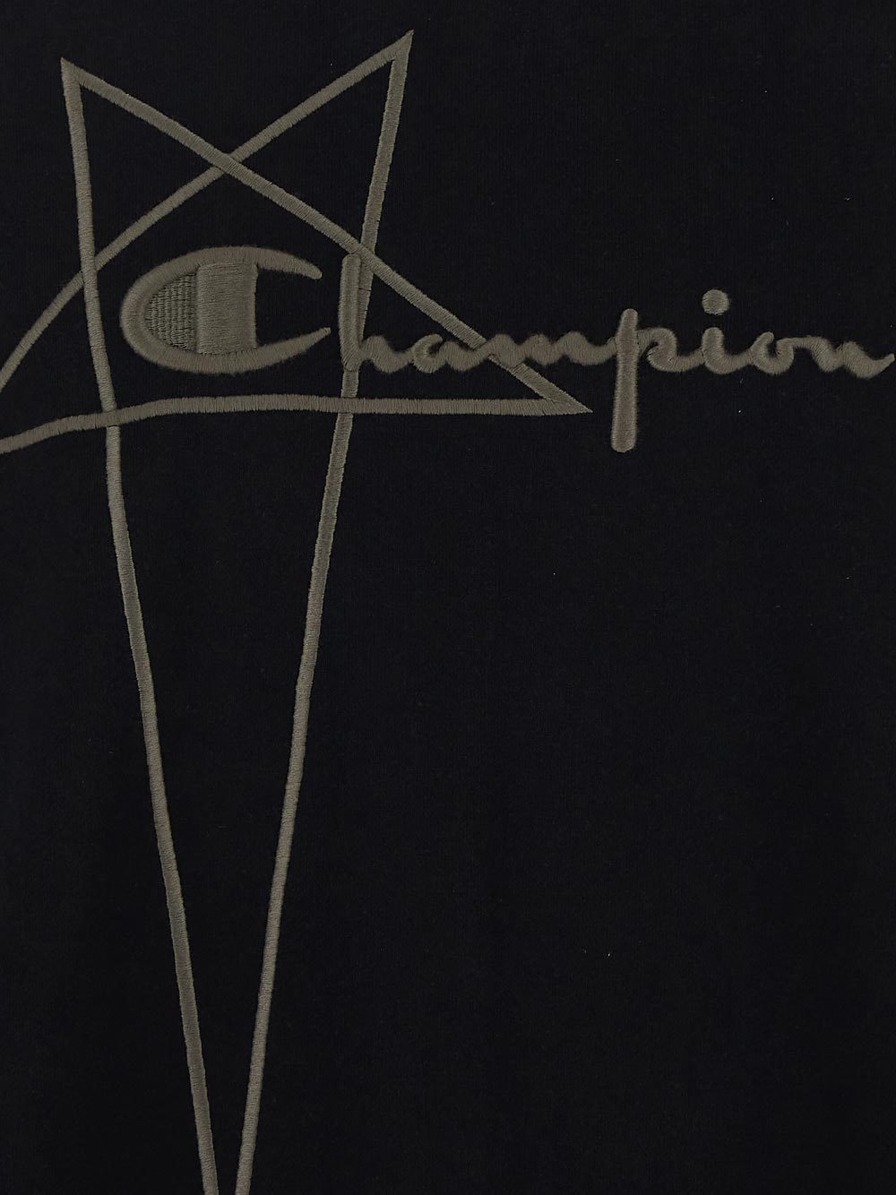 Rick Owens X Champion Sweater In Black