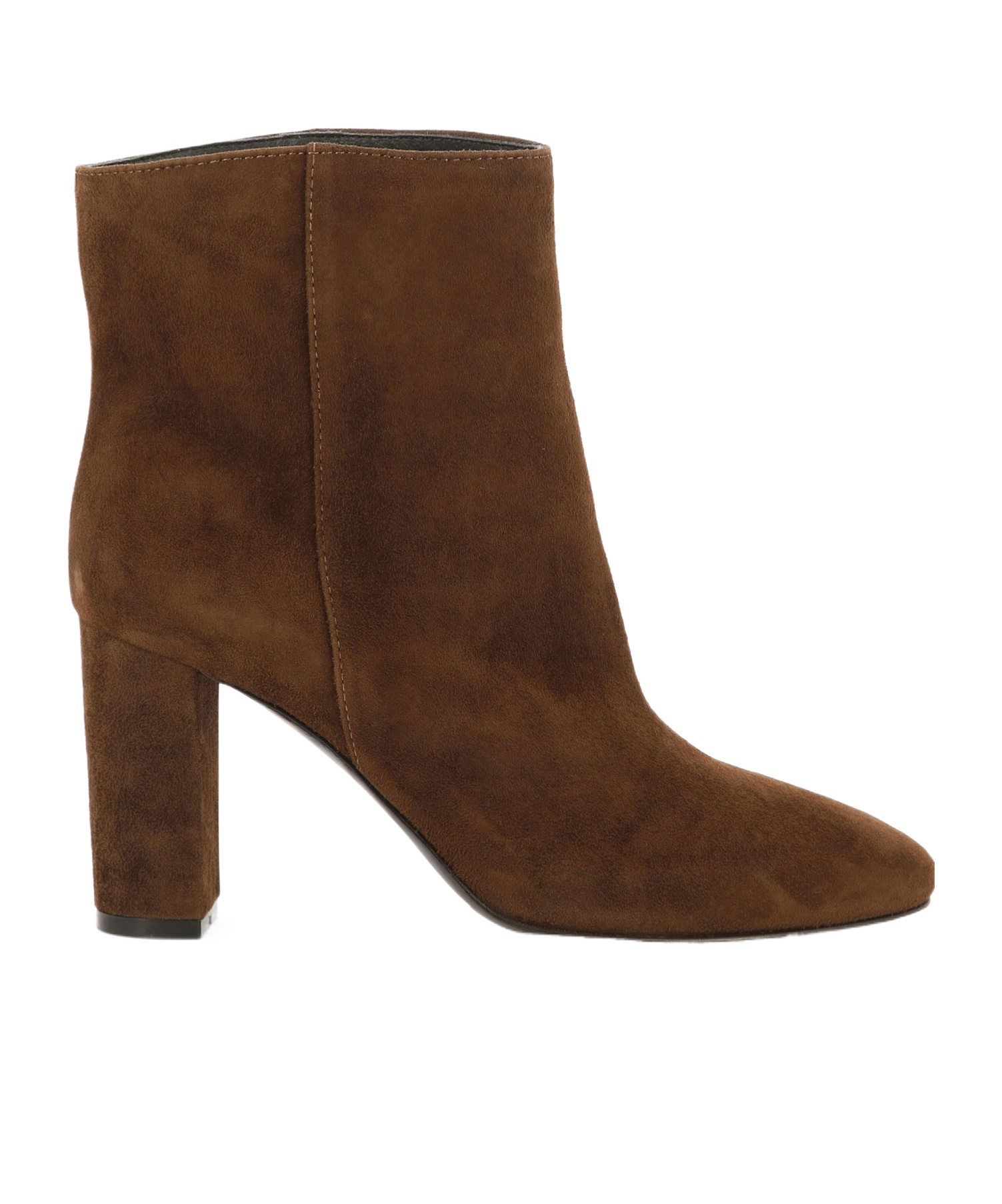 Via Roma 15 Pointed Short Boots In Brown