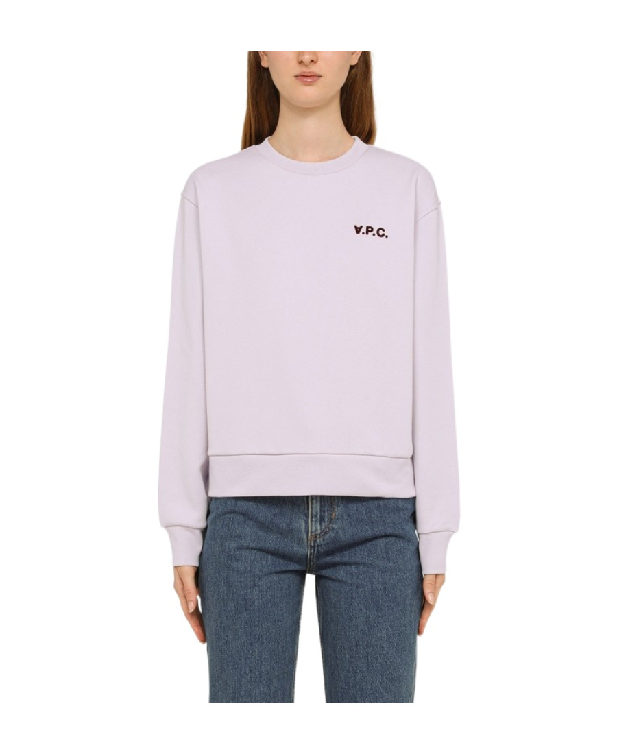 Apc Long-sleeved Sweater In Purple