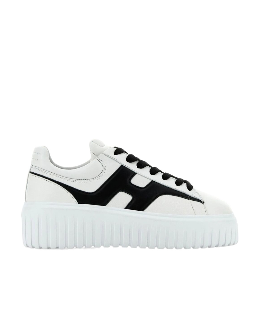 Hogan Nappa Leather Sneakers With Extralight Eva Sole In White
