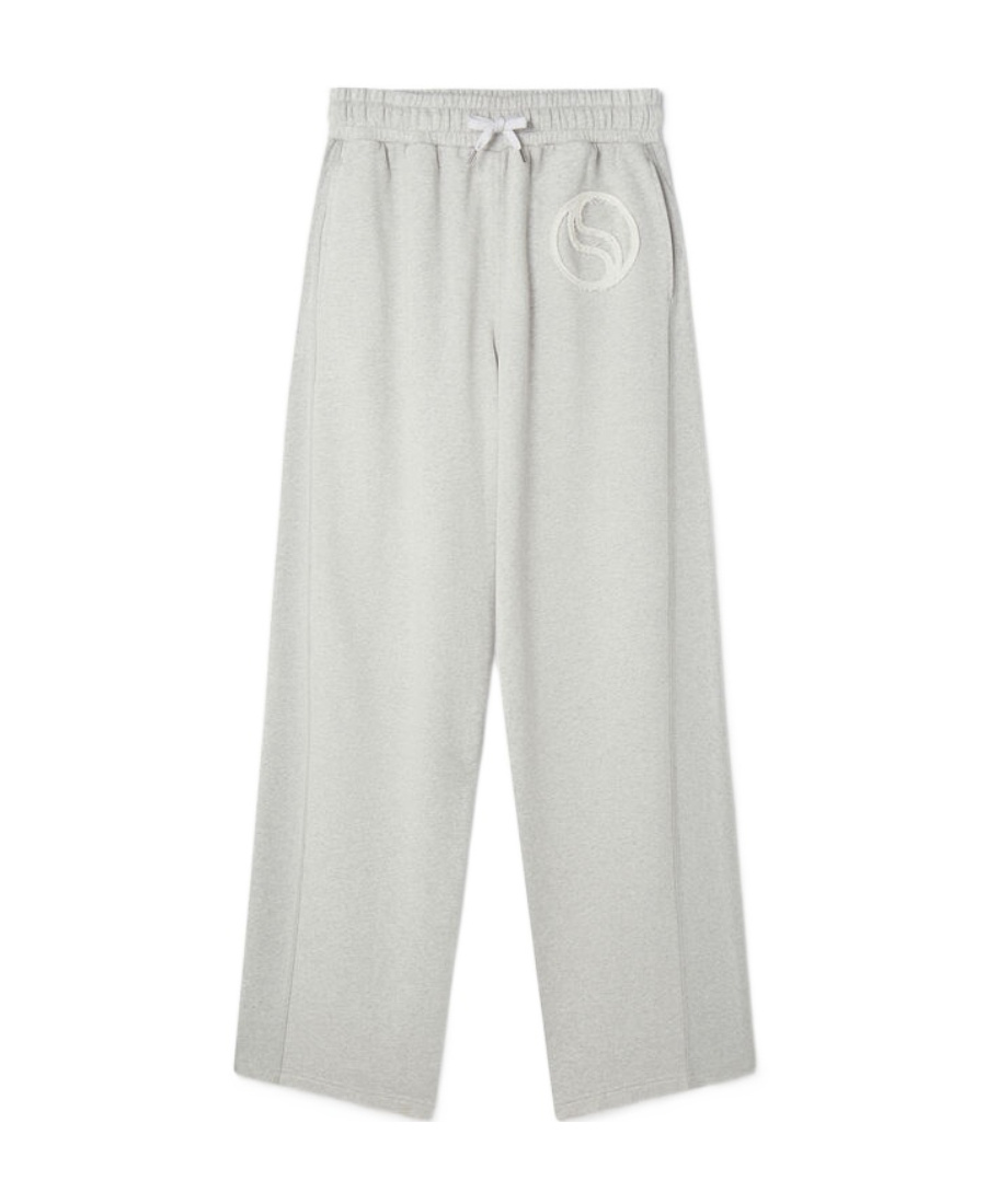 STELLA MCCARTNEY S-WAVE DRAWSTRING ORGANIC COTTON TRACK PANTS