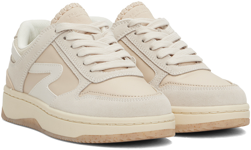 Rag & Bone Beige Retro Tennis Sneakers