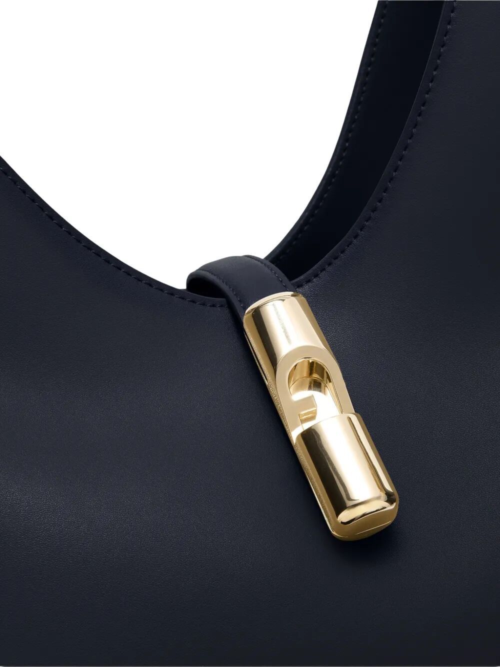 Furla Loewe Pebble Ballerina In Nappa Leather In Purple