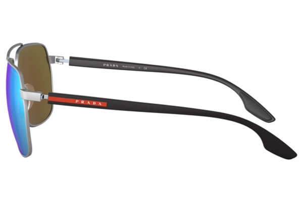 Prada Logo Sunglasses In Green