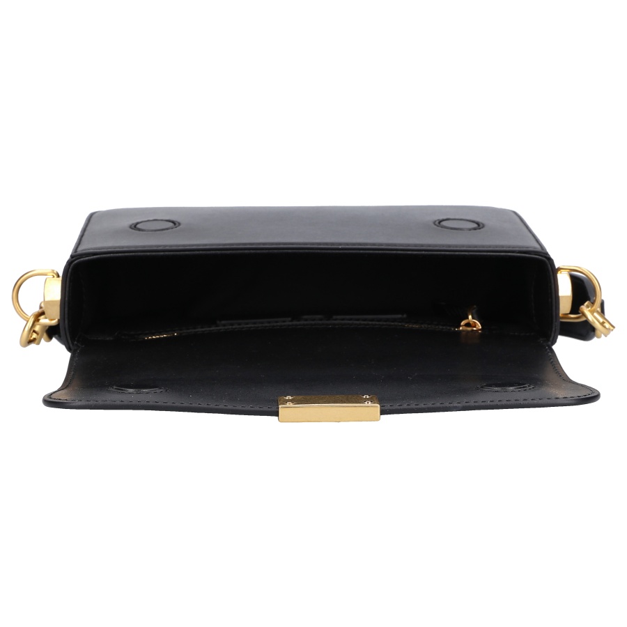 Off-white Logo Strap Satchel In Black