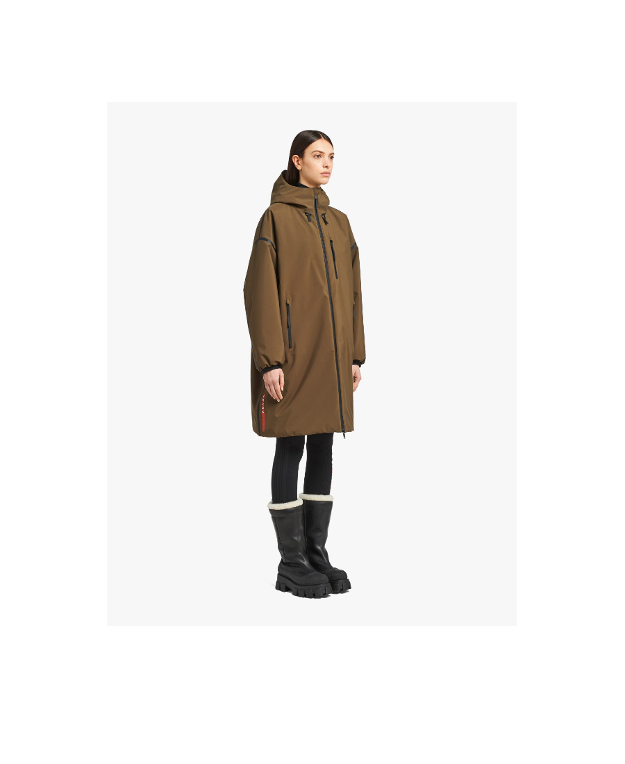 PRADA LIGHT EXTREME-TEX PADDED RAINCOAT