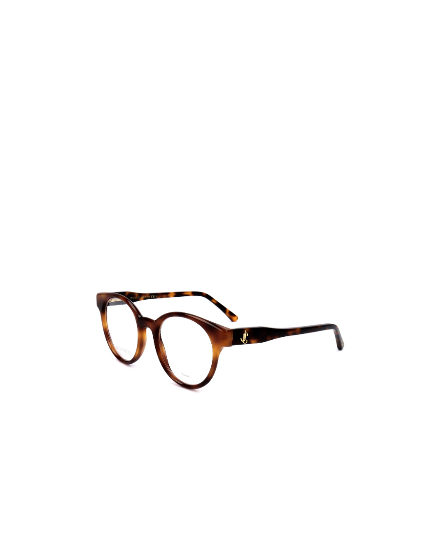 JIMMY CHOO JIMMY CHOO EYEWEAR ROUND FRAME GLASSES 