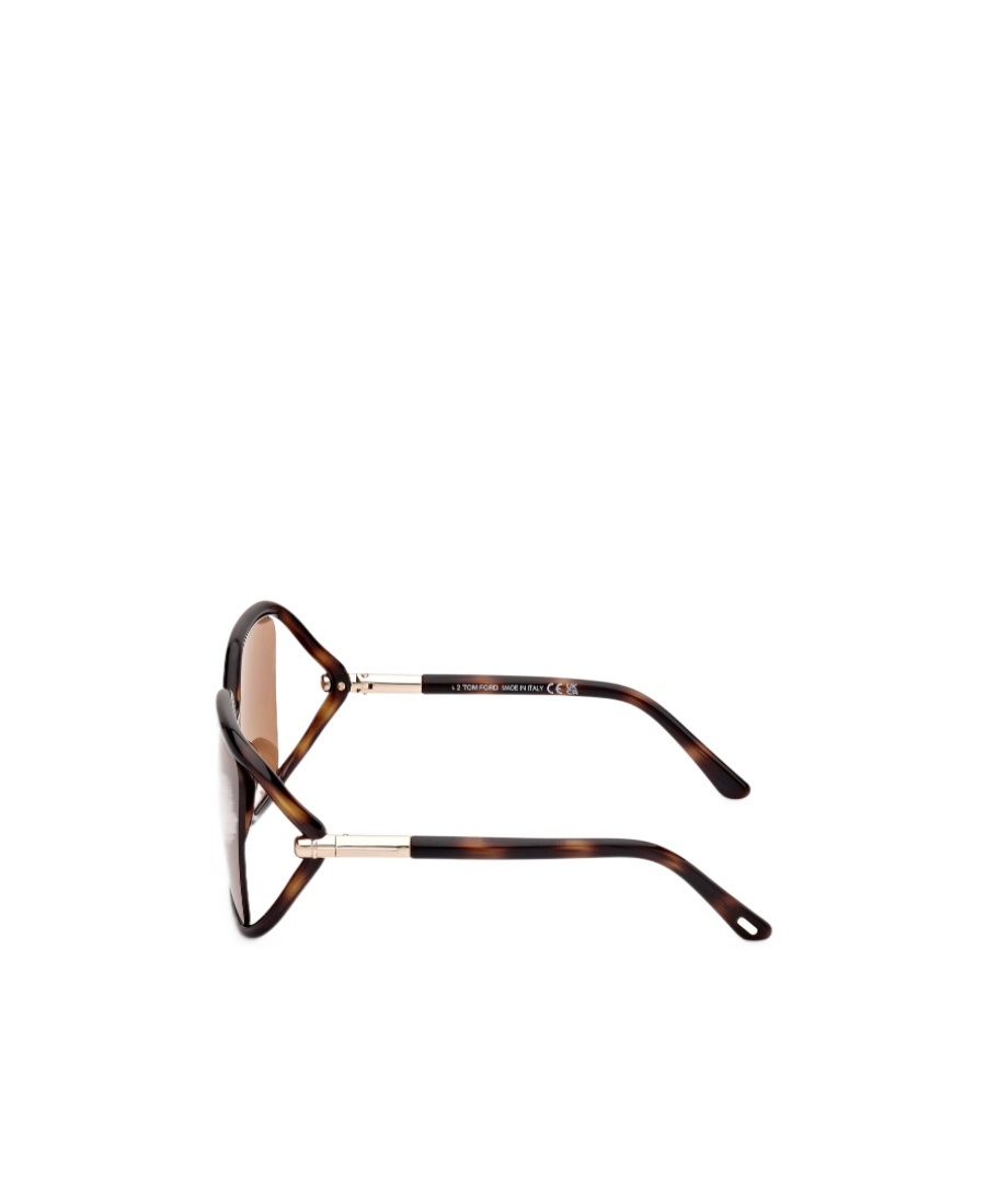 Tom Ford Solange-02 60mm Butterfly Sunglasses In Nude