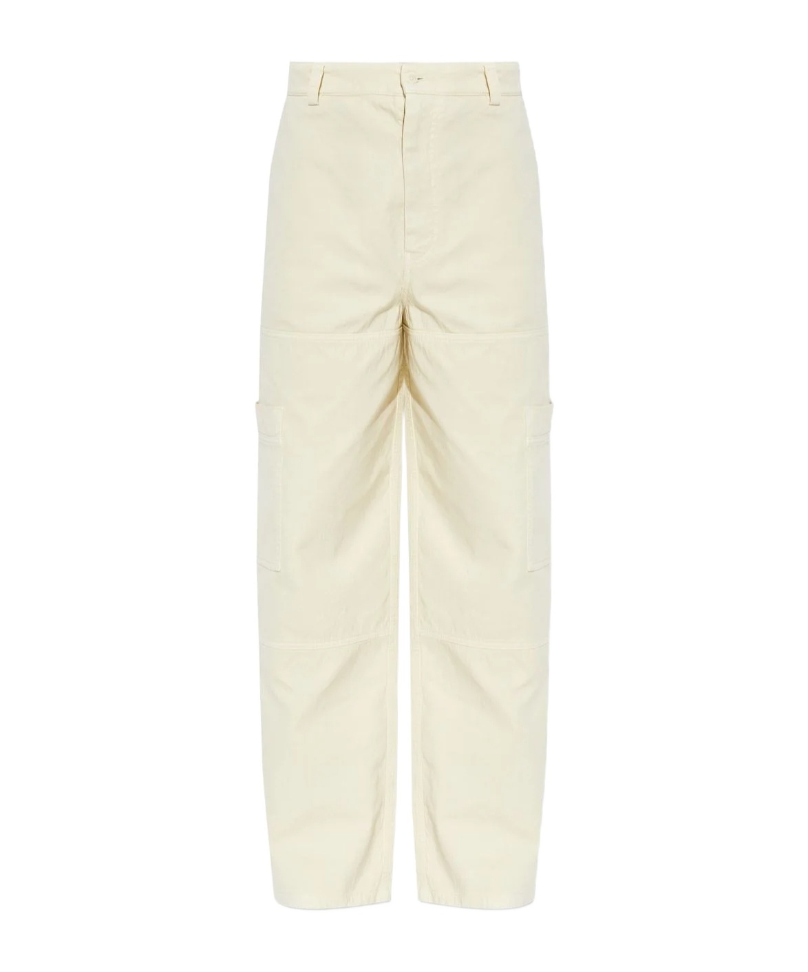 Off-white Cargo Pocket Trousers In White