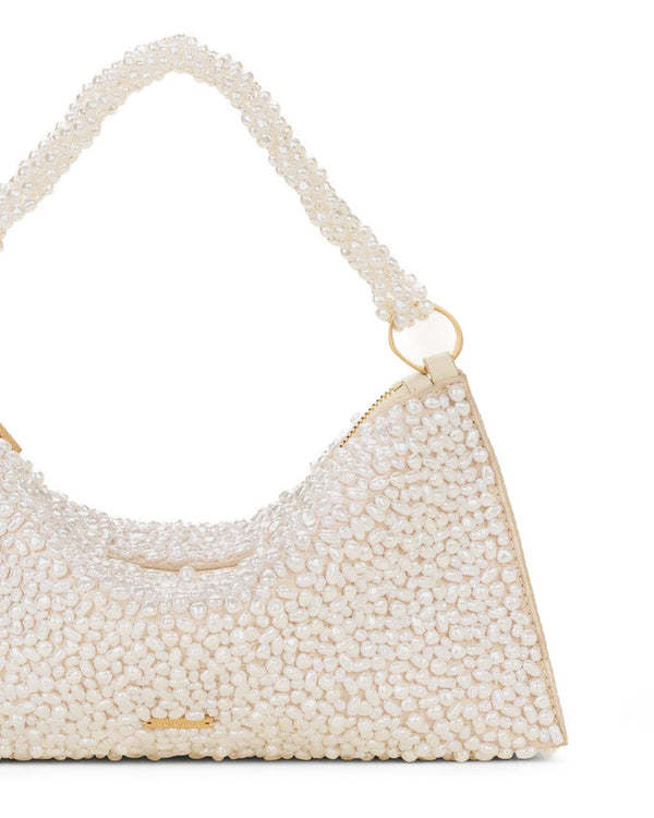 Shop Cult Gaia Logo Handbag In White