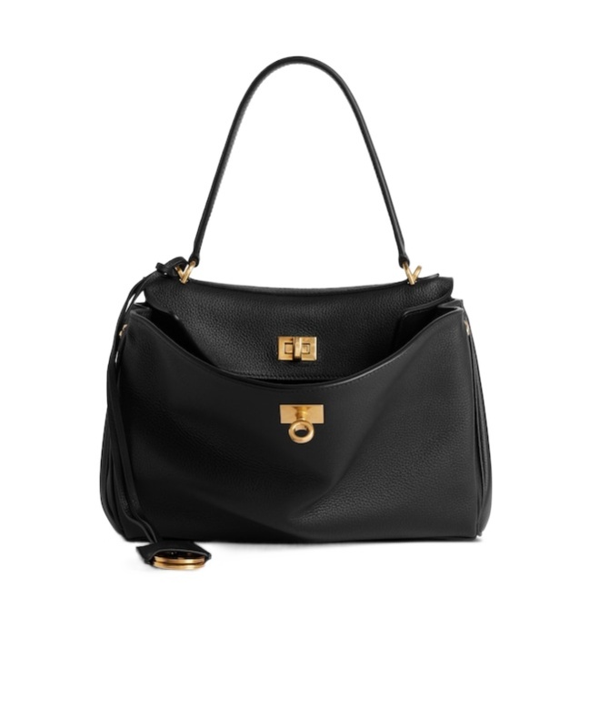 Shop Balenciaga Women's Rodeo Small Handbag In Black