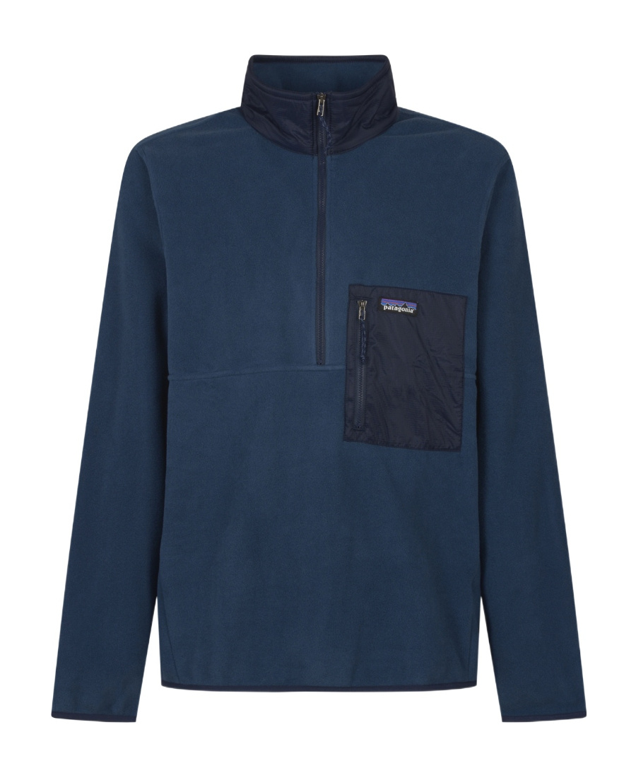Patagonia Microdini Pullover In Tidepool Blue In Blue