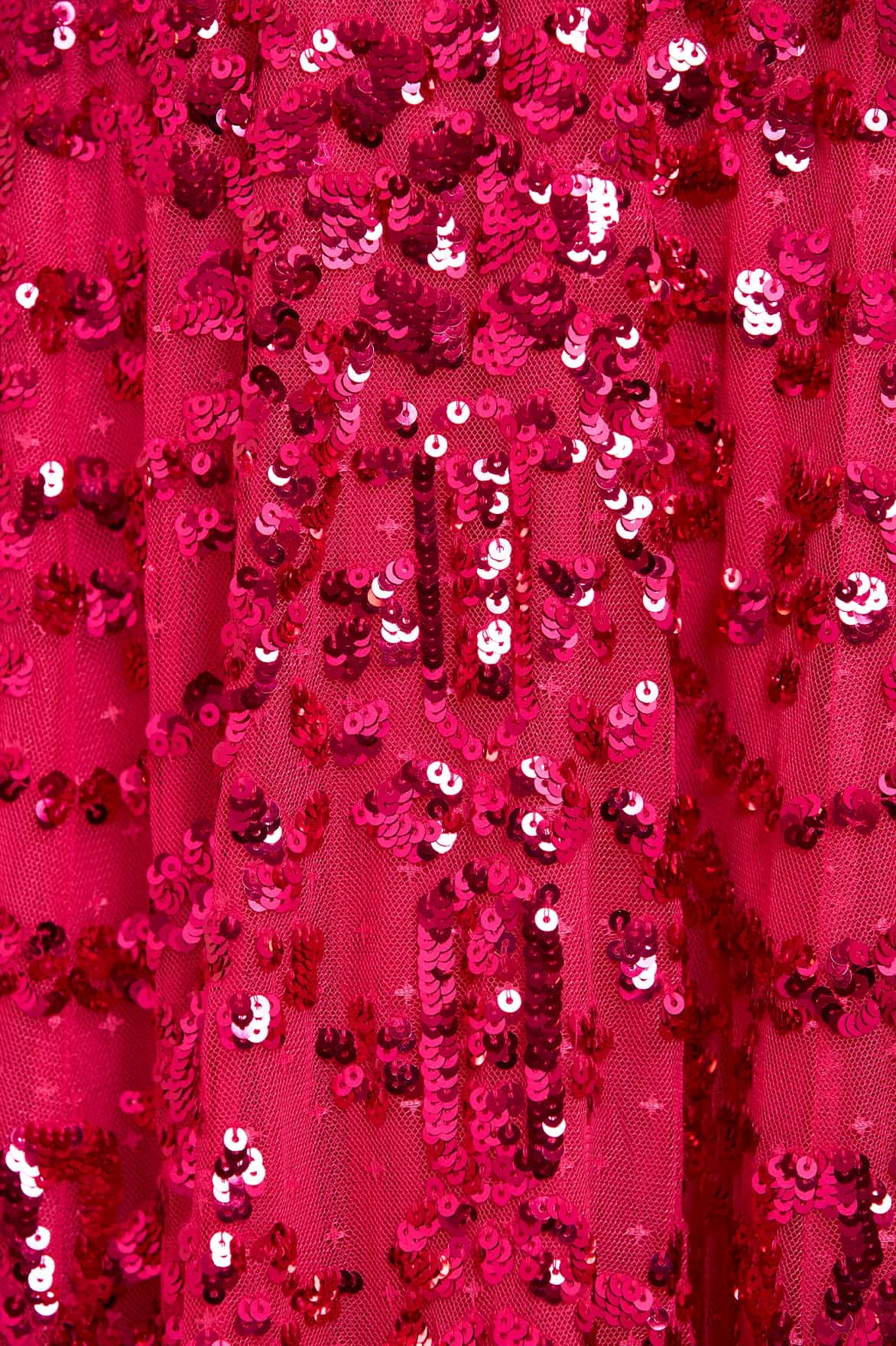 NEEDLE & THREAD CHANDELIER SEQUIN-EMBELLISHED GOWN