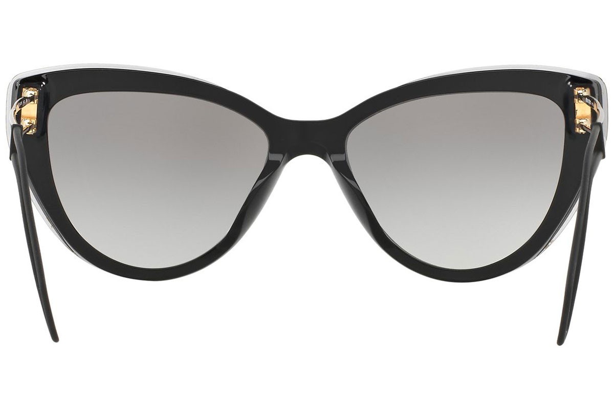 Miu Miu Logo Sunglasses In Gray