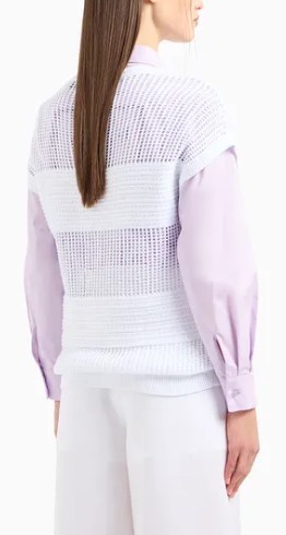 Armani Exchange Top  Woman Color White In White