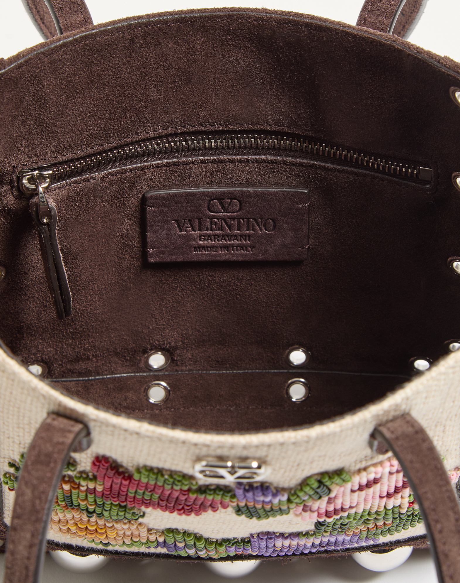Valentino Brown Nellcote Tote Bag