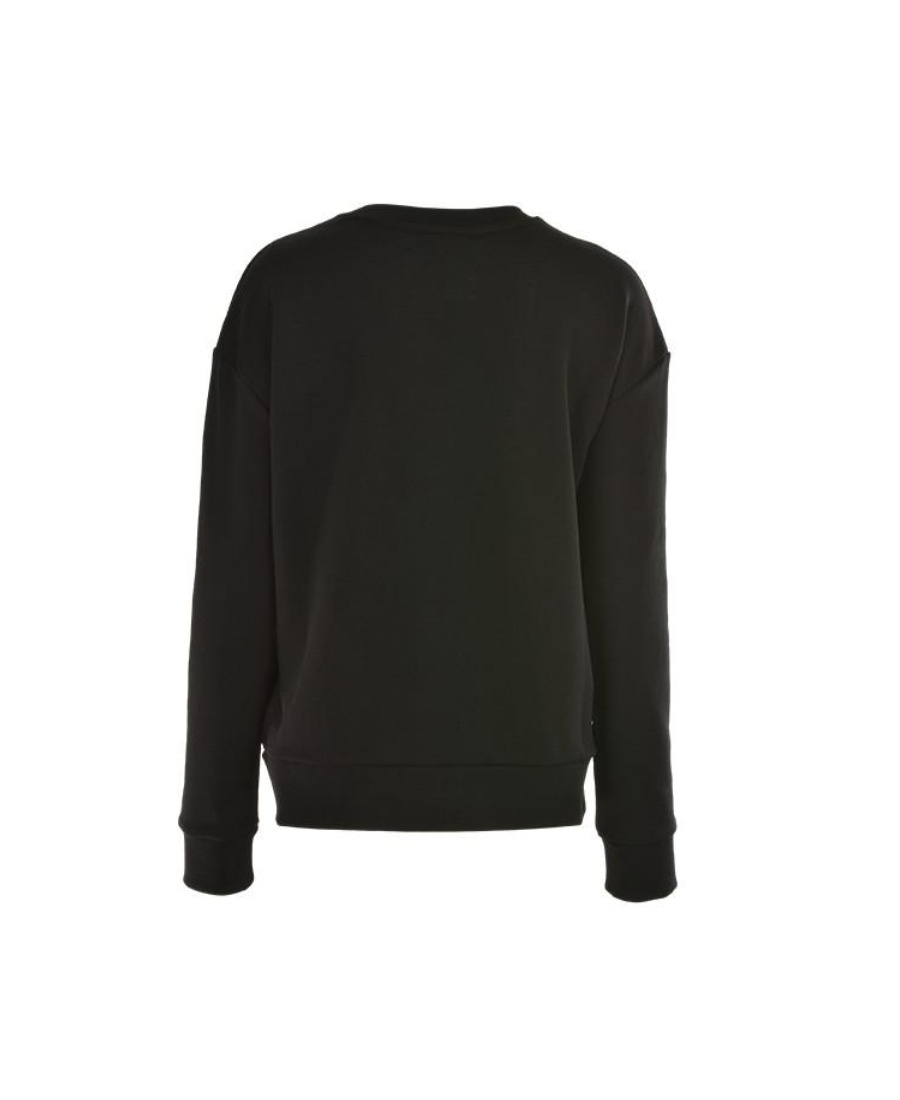 Iceberg Round-neck Pullover In Black
