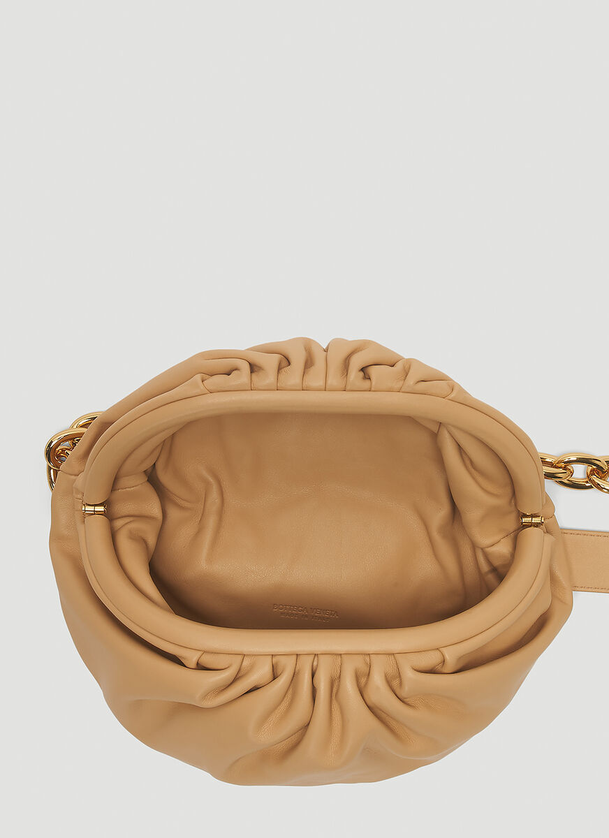 Bottega Veneta The Pouch Belt Bag In Nude