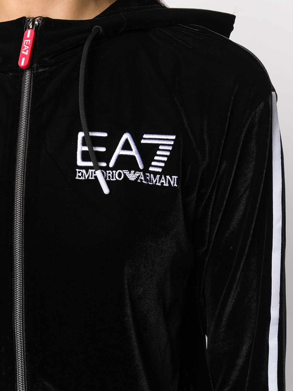 EA7 VELVET TRACKSUIT JACKET 