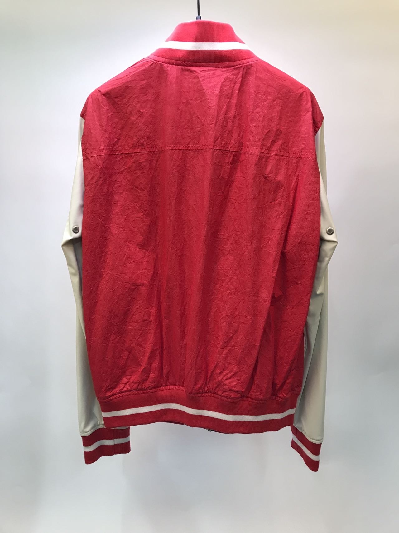 ARMANI JEANS LOGO DETAILS BASEBALL JACKET