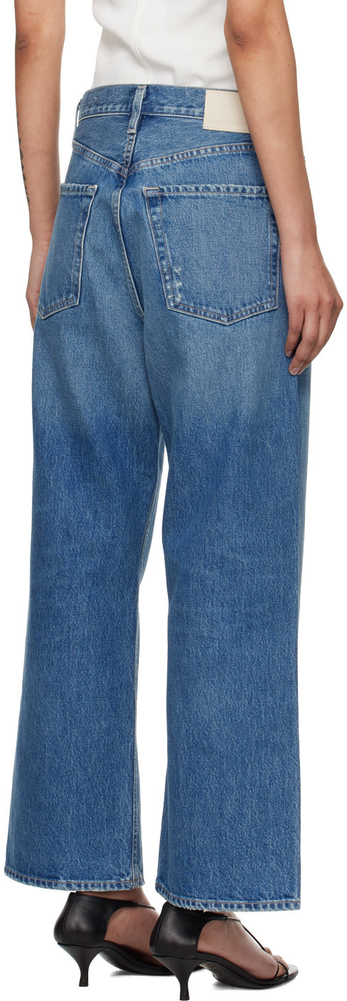 Citizen Of Humanity Blue Gaucho Jeans In Blue