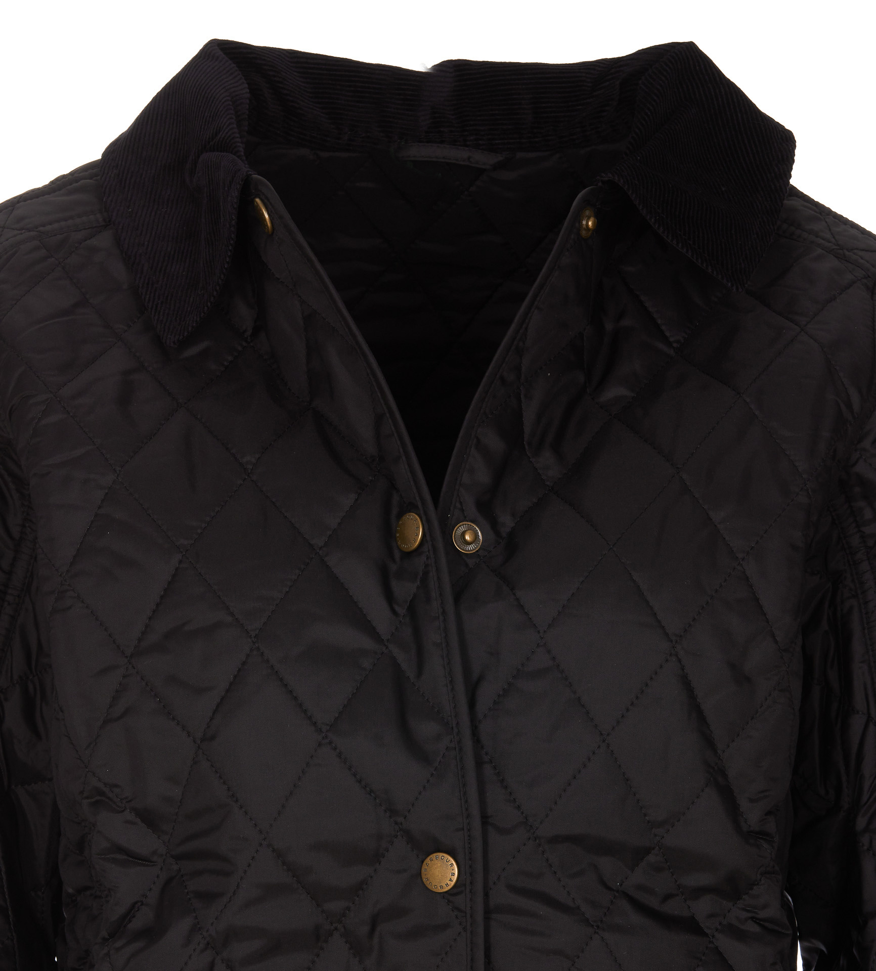 Barbour Annandale Water Resistant Quilted Utility Jacket In Black