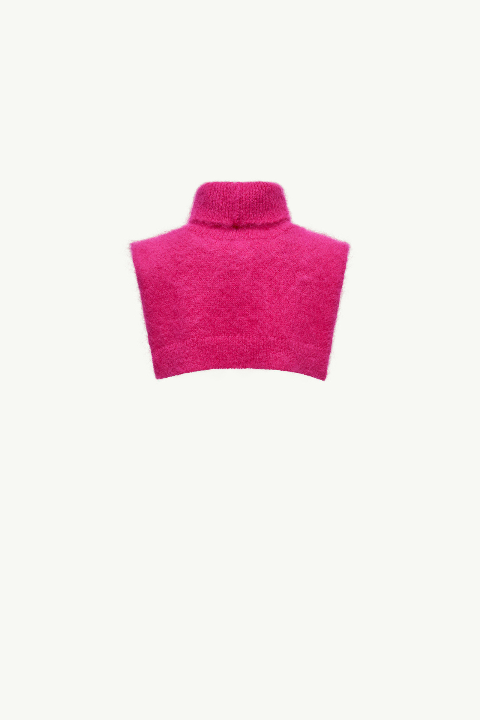 Moncler Mohair Wool Blend Bib In Pink