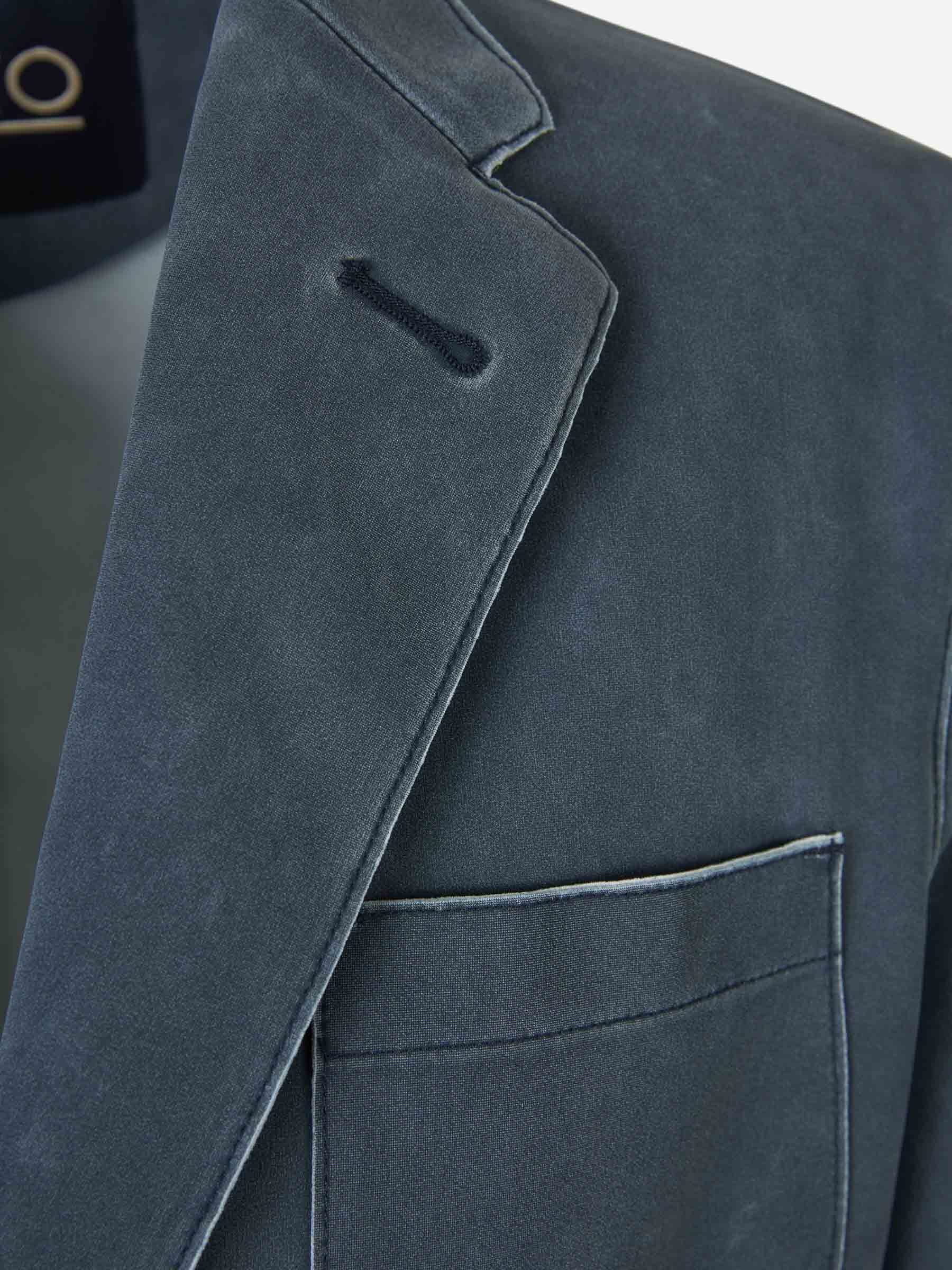 Herno Single-breasted Tailored Blazer In Blue