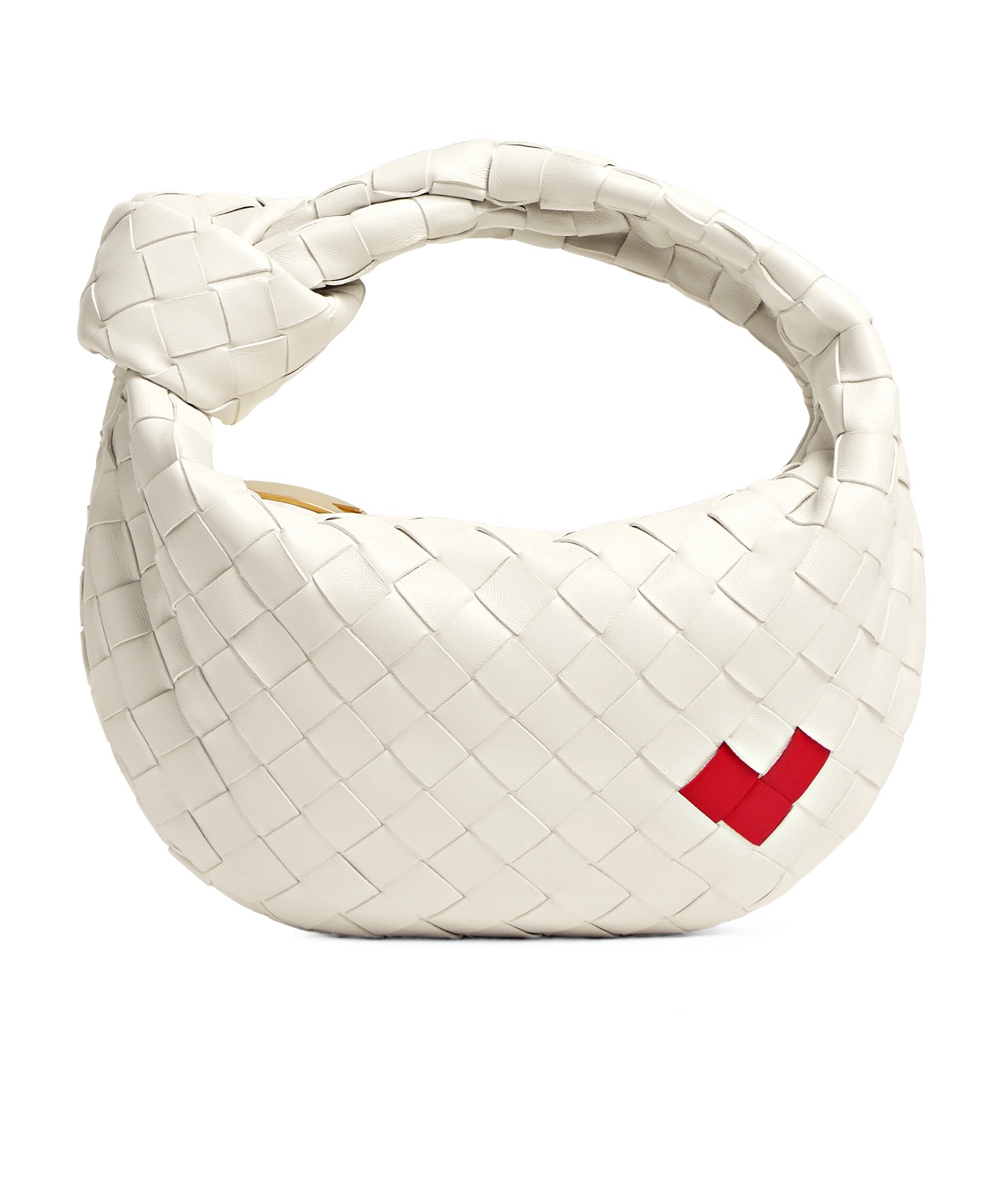 Bottega Veneta Mini Jodie In White