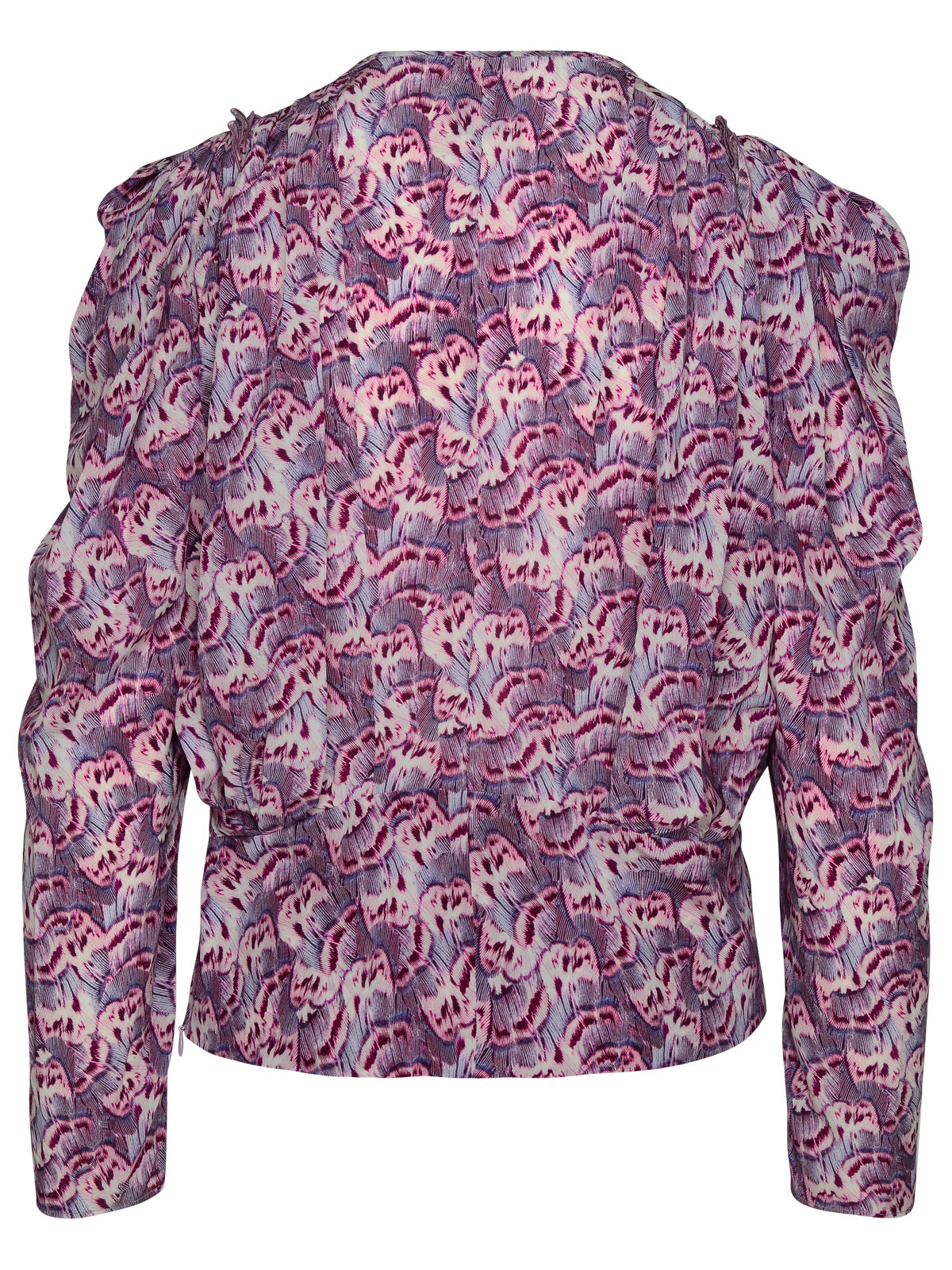 Shop Isabel Marant Zarga Top In Purple