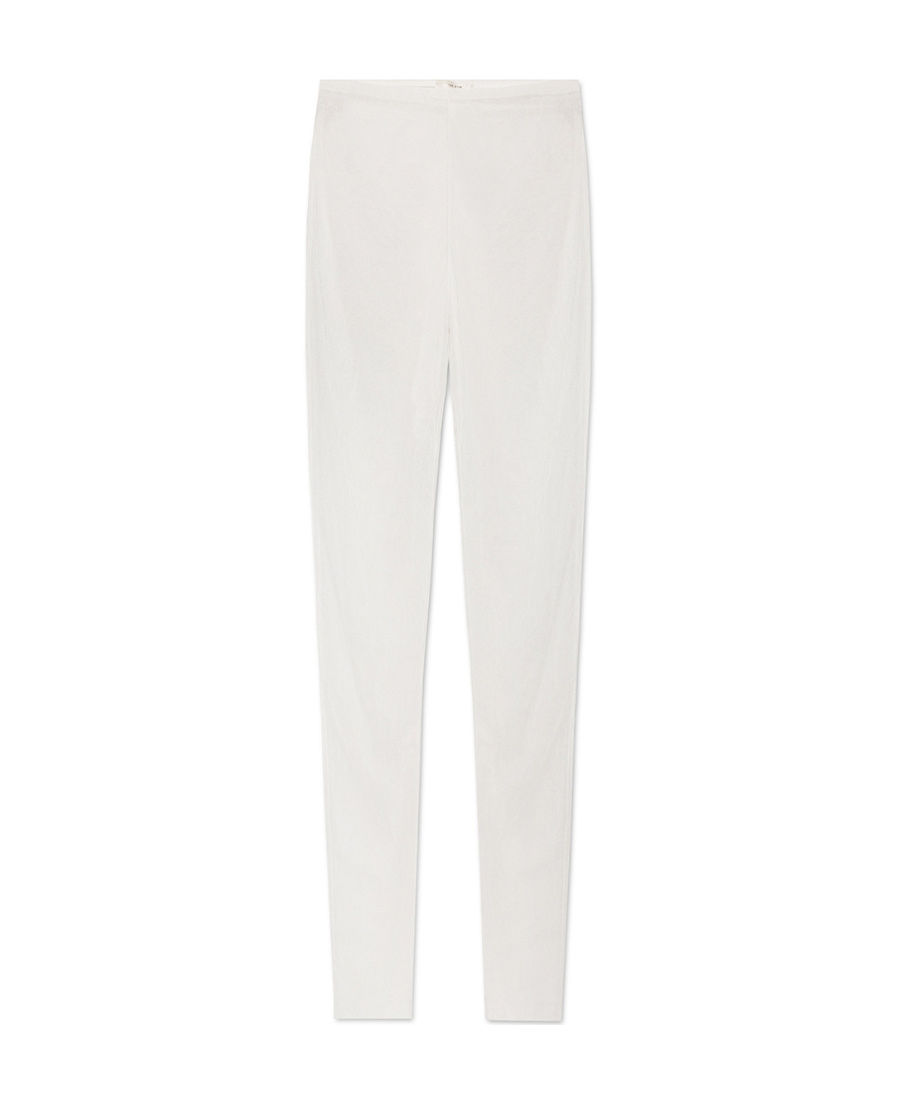 The Row Transparent Trousers In White