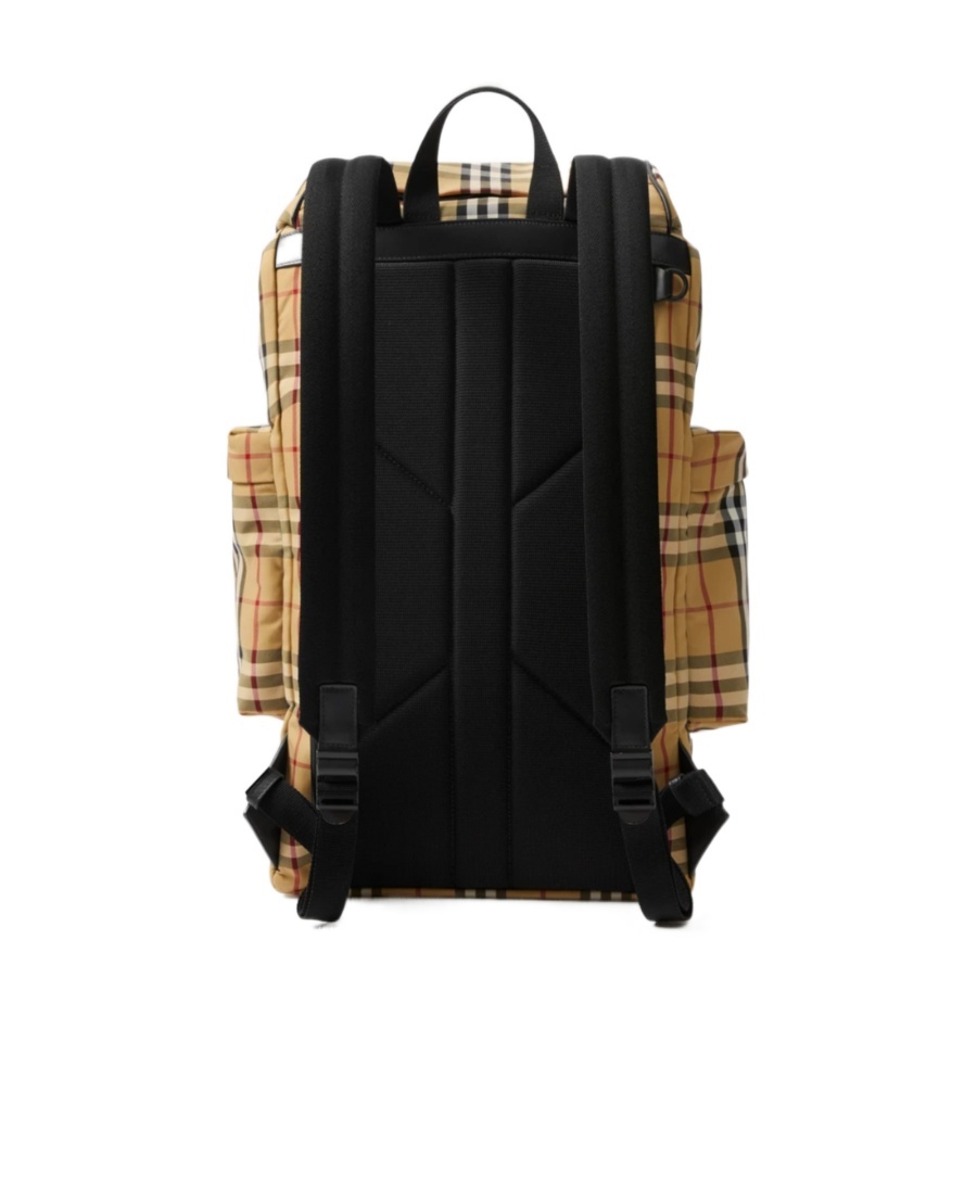 BURBERRY BURBERRY MURRAY ARCHIVE CHECK DRAWSTRING FASTEN BACKPACK