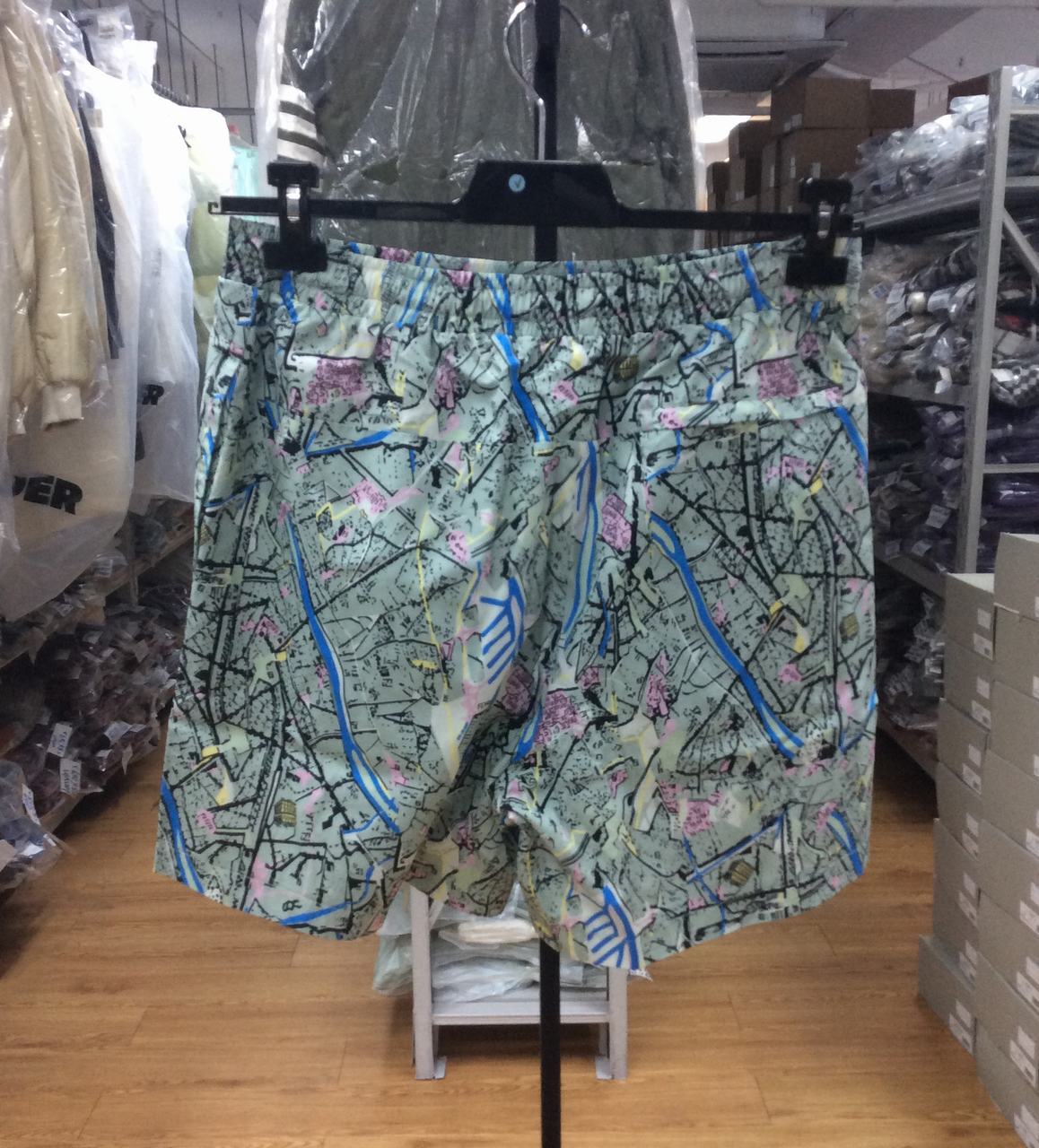 Fendi Pattern Printed Shorts In Gray