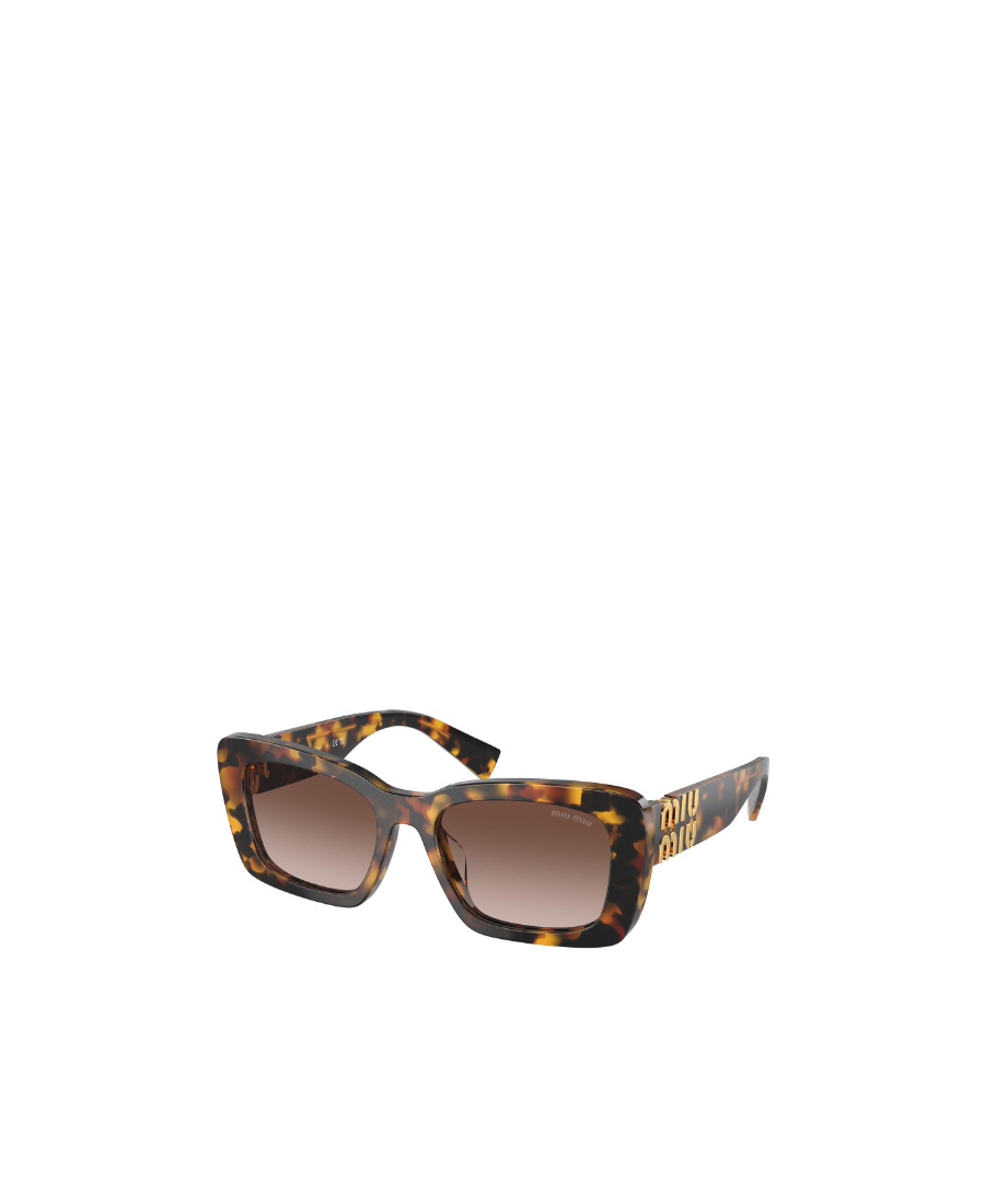 Miu Miu Womens Brown Mu 07ys Glimpse Acetate Sunglasses In Brown