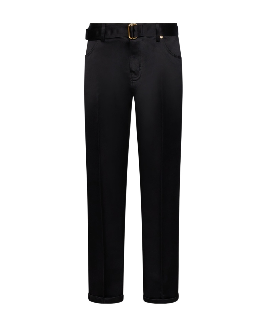 TOM FORD TOM FORD BELTED STRAIGHT-LEG TROUSERS
