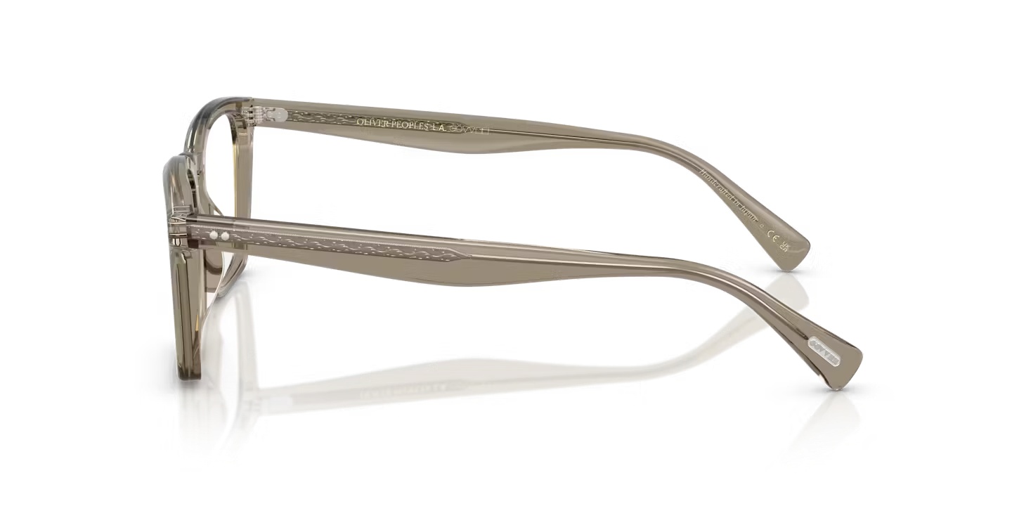Oliver Peoples Full Frame Plain Mirror In Brown