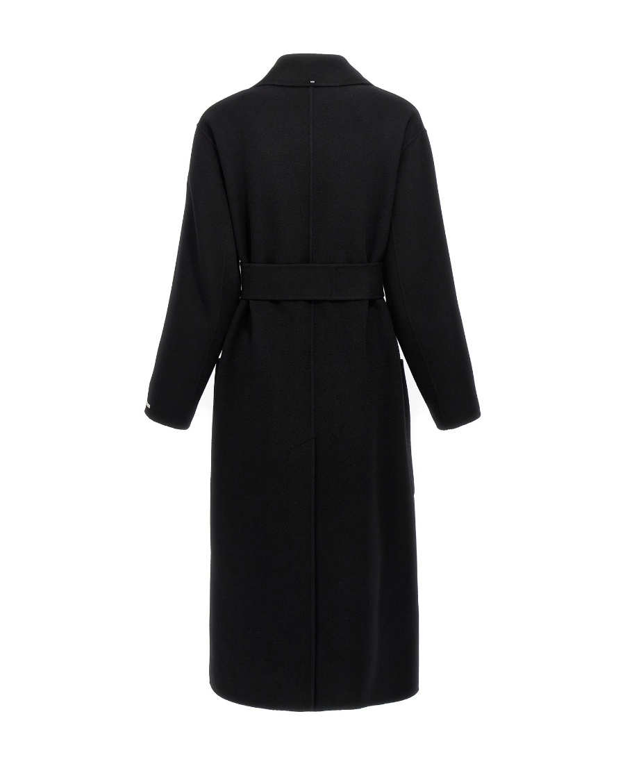 Sportmax Orense Wool And Cashmere Coat In Black