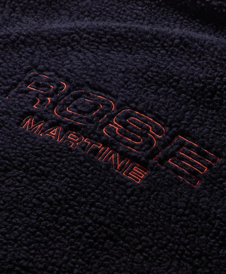 Shop Martine Rose Fleece Jacket In Black