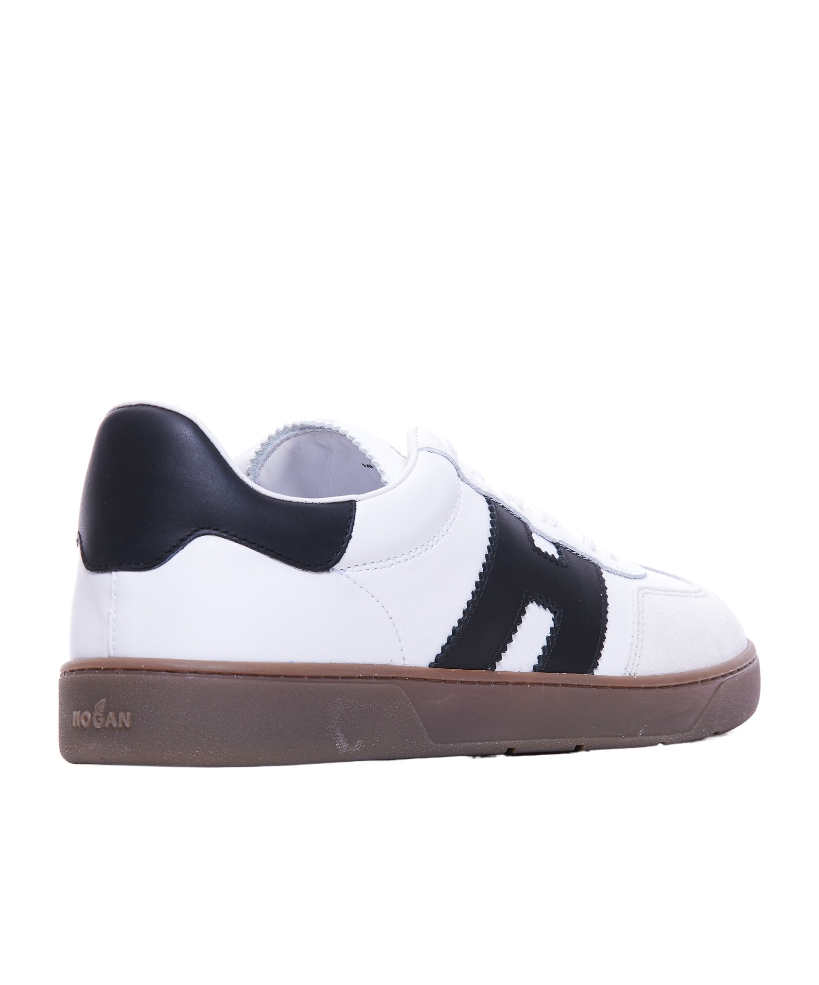 Hogan Round Head Low-cut Casual Shoes In White