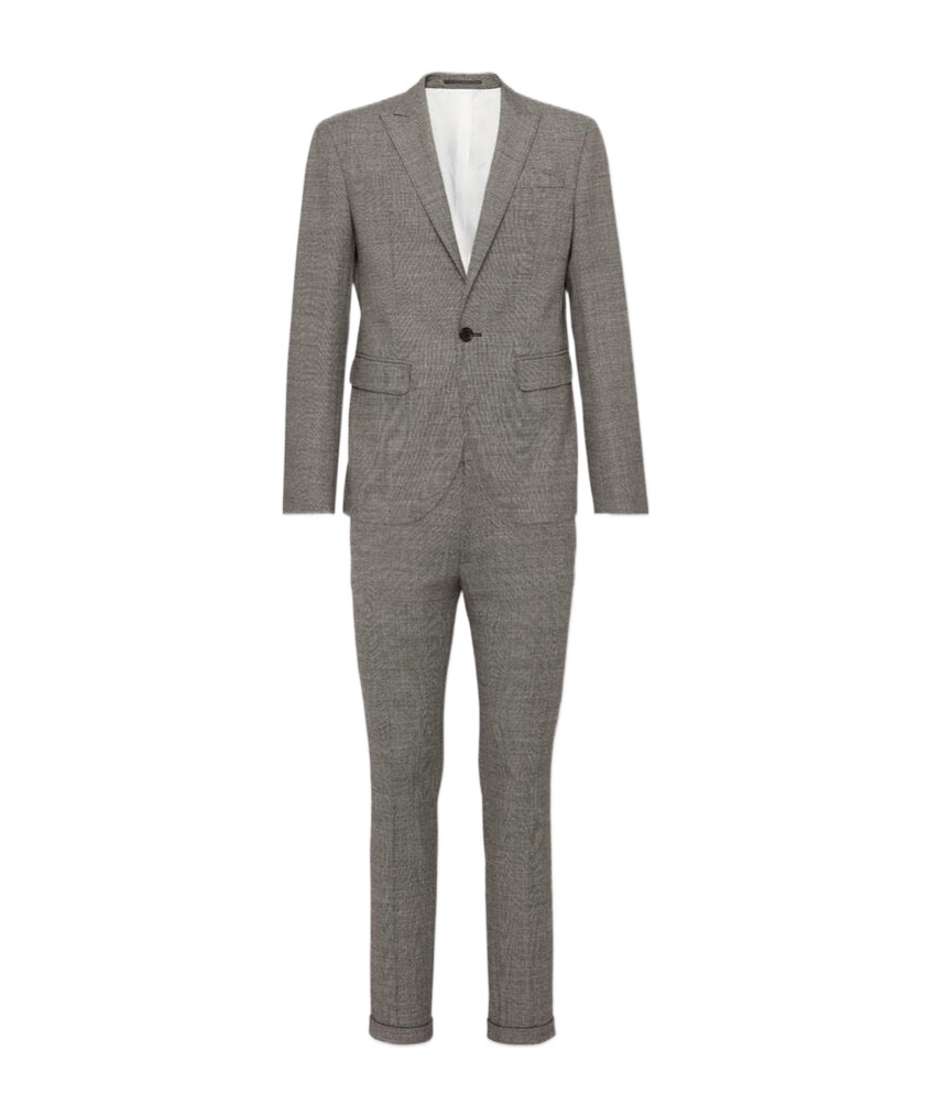 Dsquared2 Single-breasted Suit In Gray